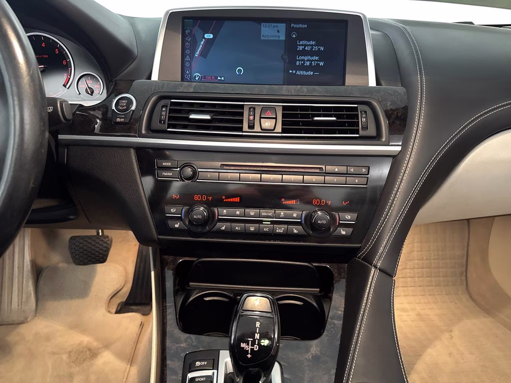 2013 Silver Metallic BMW 6 Series 650i RWD Convertible