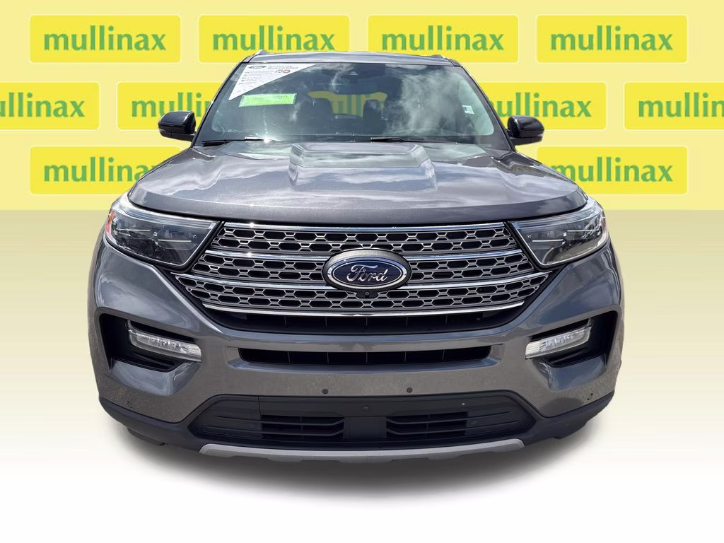 2021 Carbonized Gray Metallic Ford Explorer Limited RWD SUV
