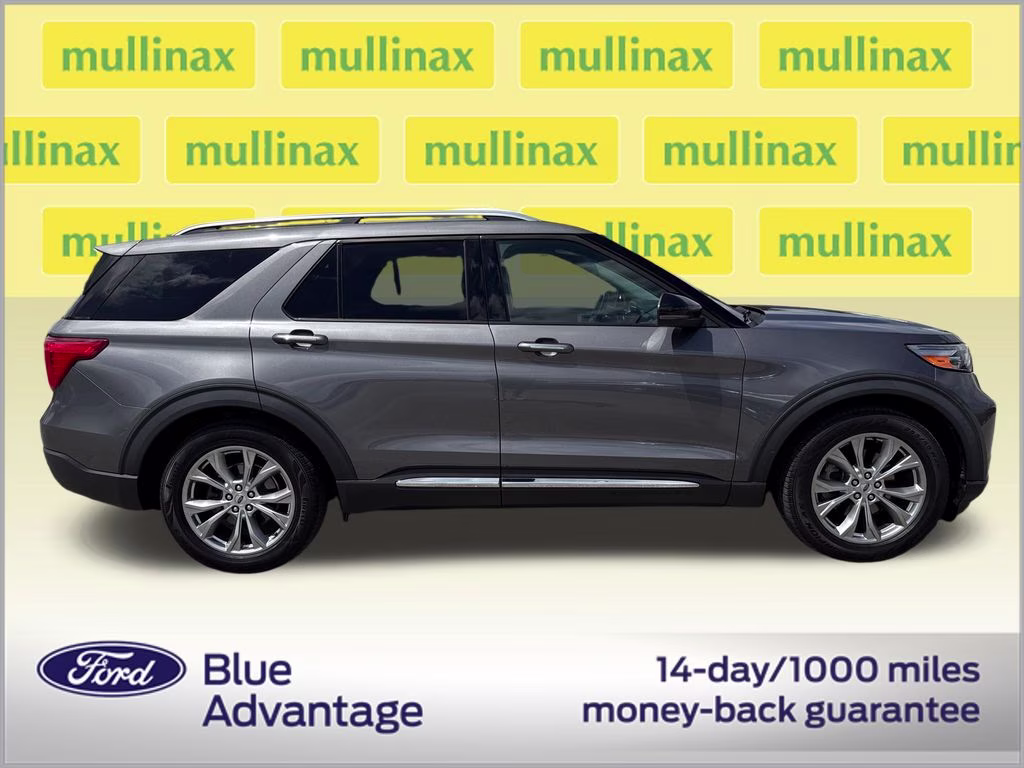 2021 Carbonized Gray Metallic Ford Explorer Limited RWD SUV