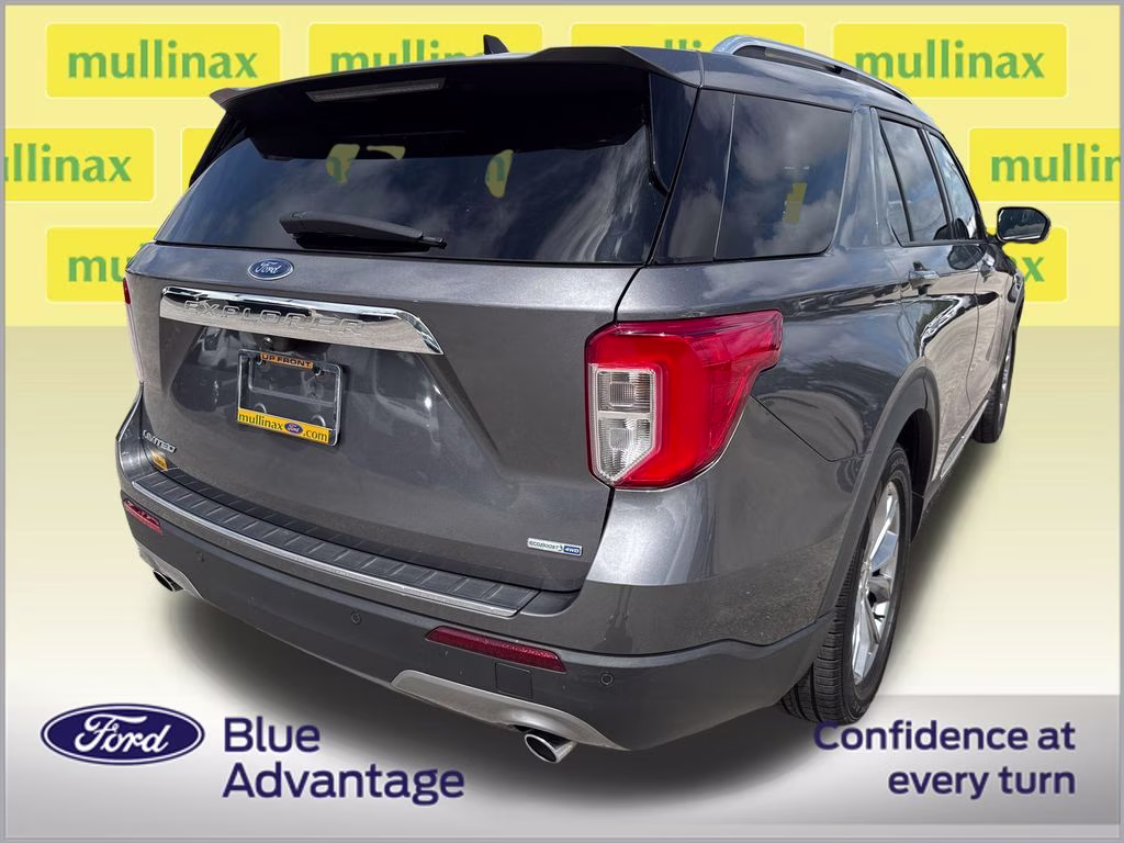 2021 Carbonized Gray Metallic Ford Explorer Limited RWD SUV