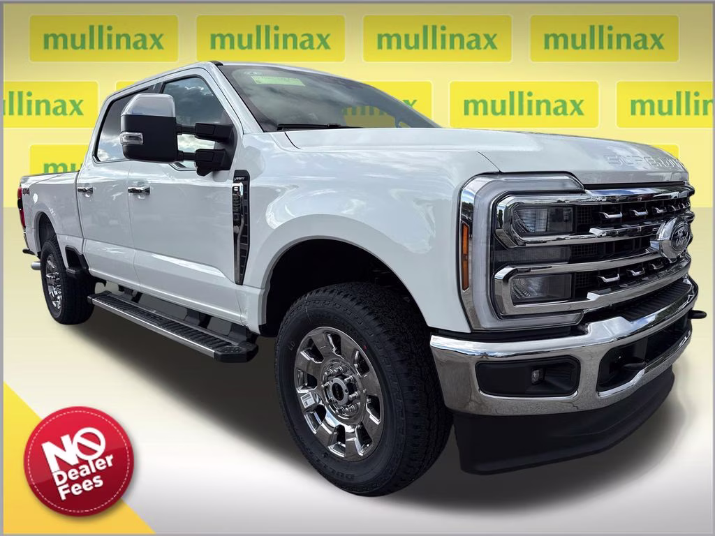 2026 Star White Metallic Tri-Coat Ford Super Duty F-250 SRW Lariat 4X4 Truck