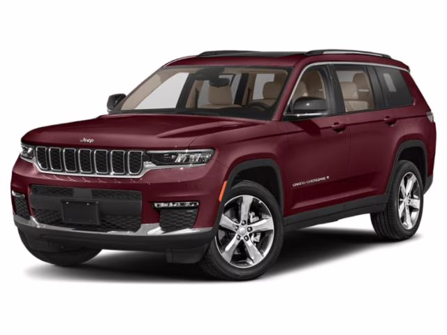 2021 Velvet Red Pearlcoat Jeep Grand Cherokee L Limited 4X4 SUV