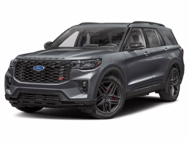 2025 Gray Metallic Ford Explorer ST 4X4 SUV