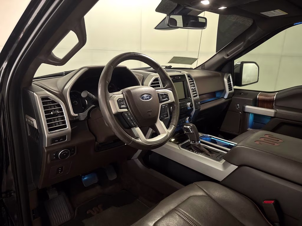 2015 Tuxedo Black Metallic Ford F-150 King Ranch 4X4 Truck