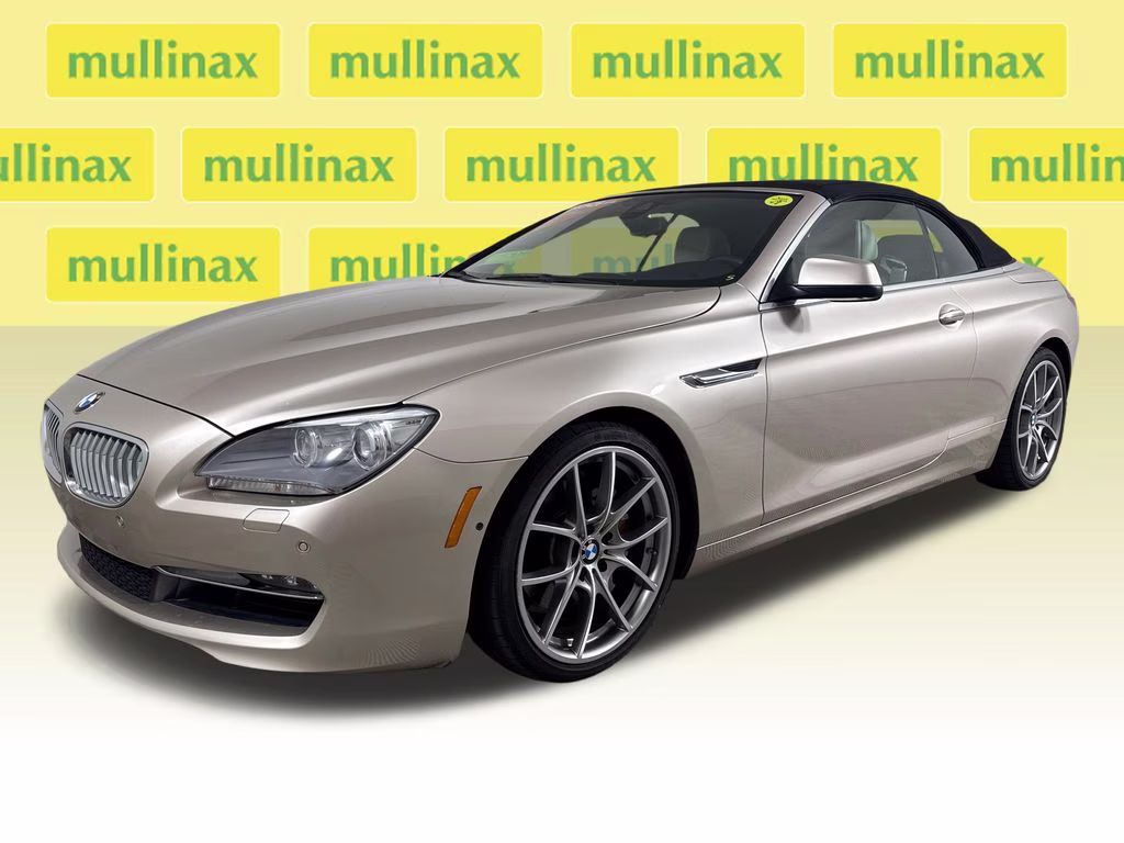 2013 Silver Metallic BMW 6 Series 650i RWD Convertible