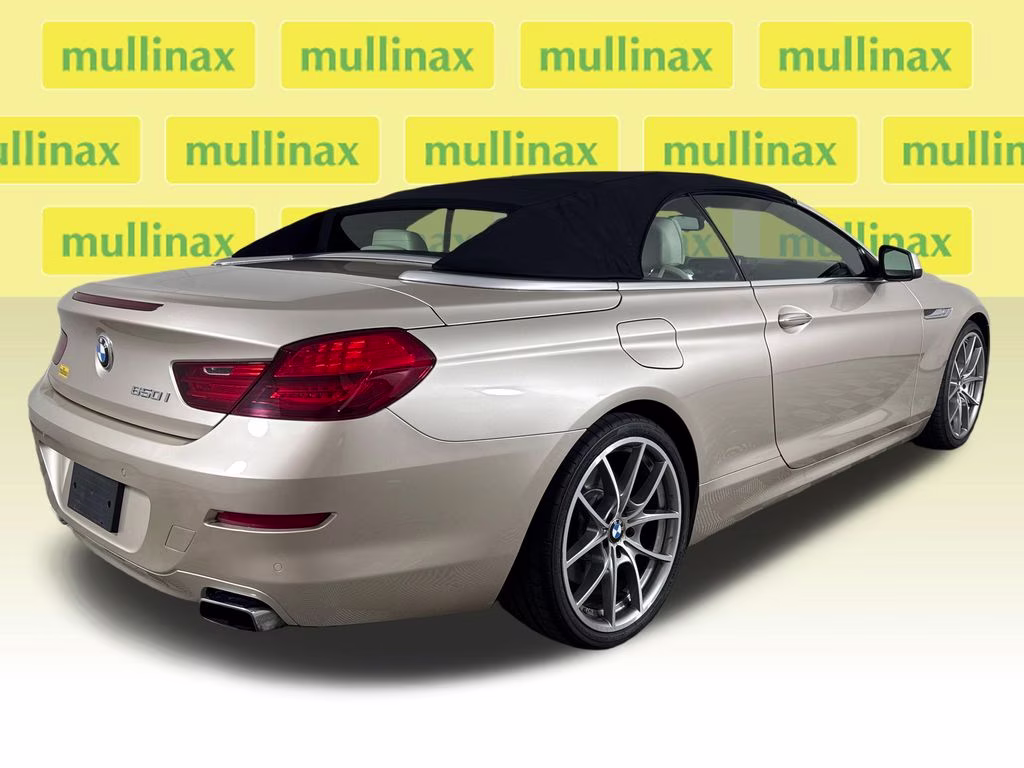 2013 Silver Metallic BMW 6 Series 650i RWD Convertible