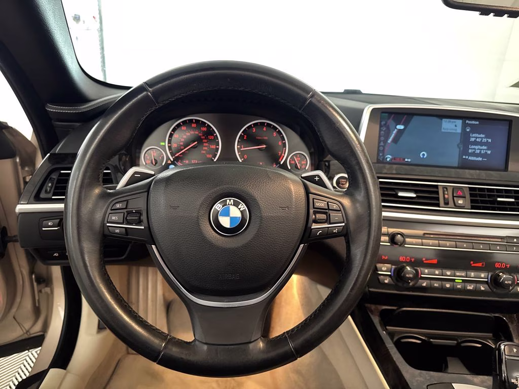2013 Silver Metallic BMW 6 Series 650i RWD Convertible