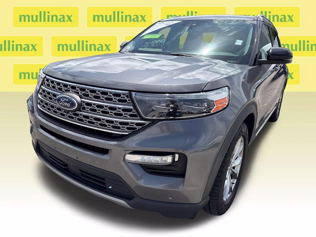 2021 Carbonized Gray Metallic Ford Explorer Limited RWD SUV
