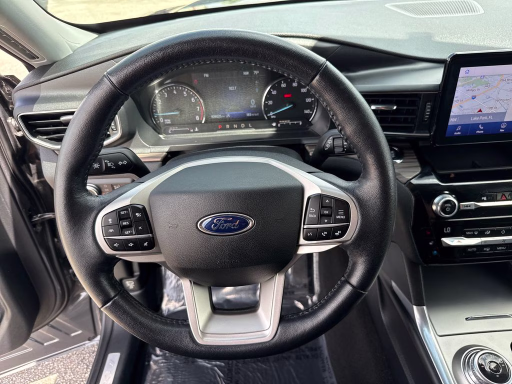 2021 Carbonized Gray Metallic Ford Explorer Limited RWD SUV