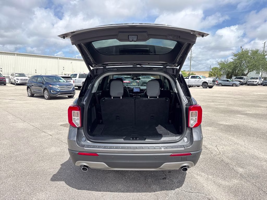2021 Carbonized Gray Metallic Ford Explorer Limited RWD SUV