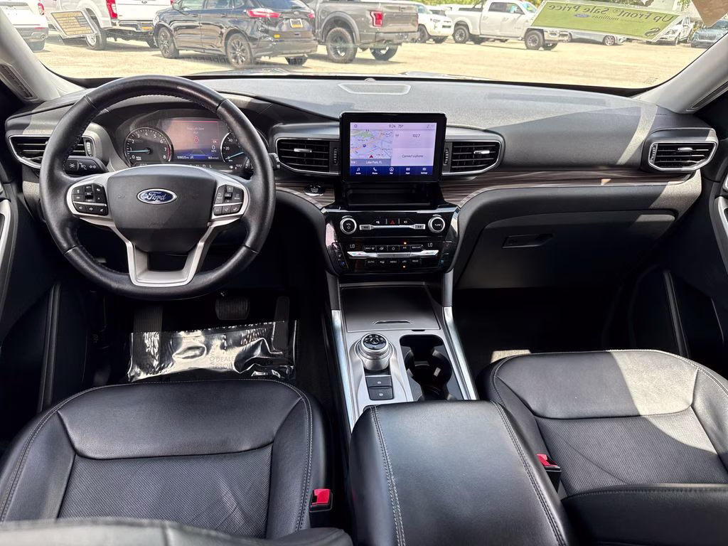 2021 Carbonized Gray Metallic Ford Explorer Limited RWD SUV