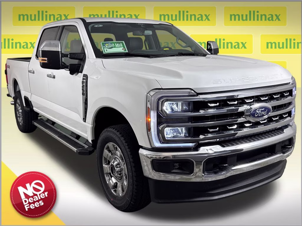 2026 Star White Metallic Tri-Coat Ford Super Duty F-250 SRW Lariat 4X4 Truck
