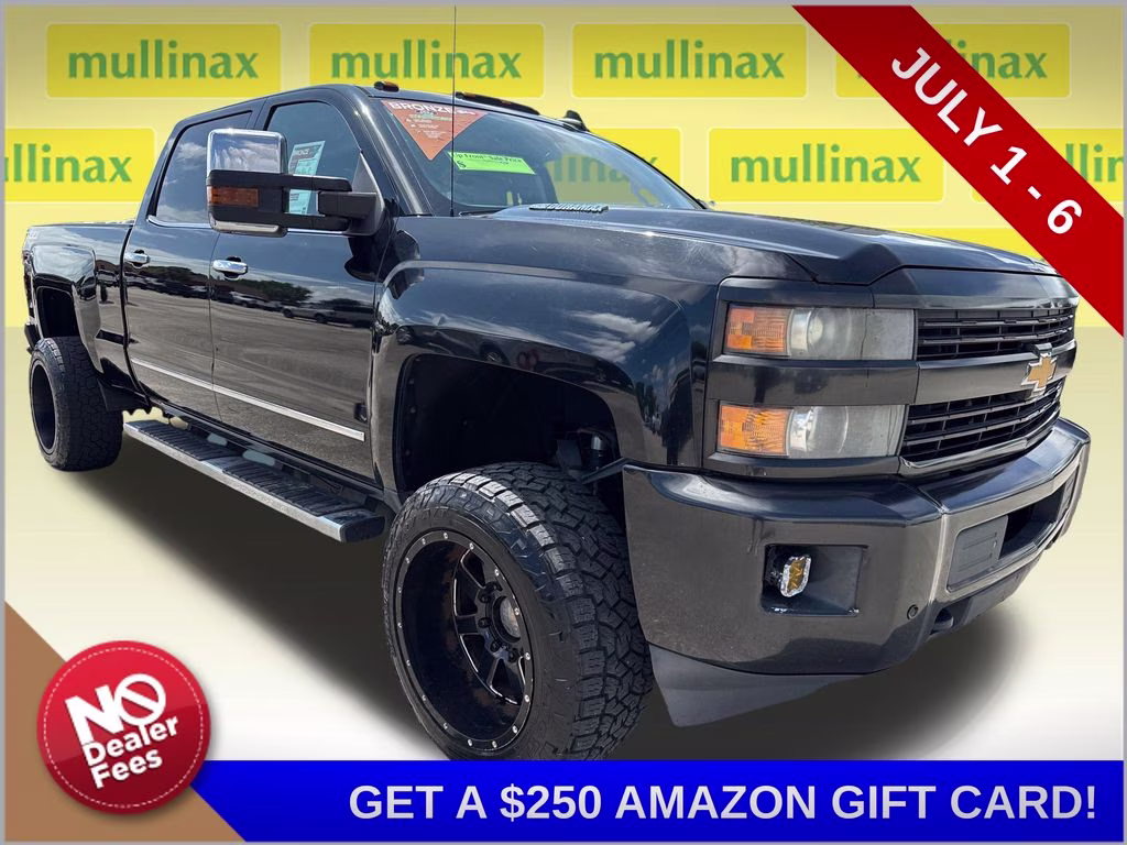 2015 Black Chevrolet Silverado 2500HD LTZ 4X4 Truck