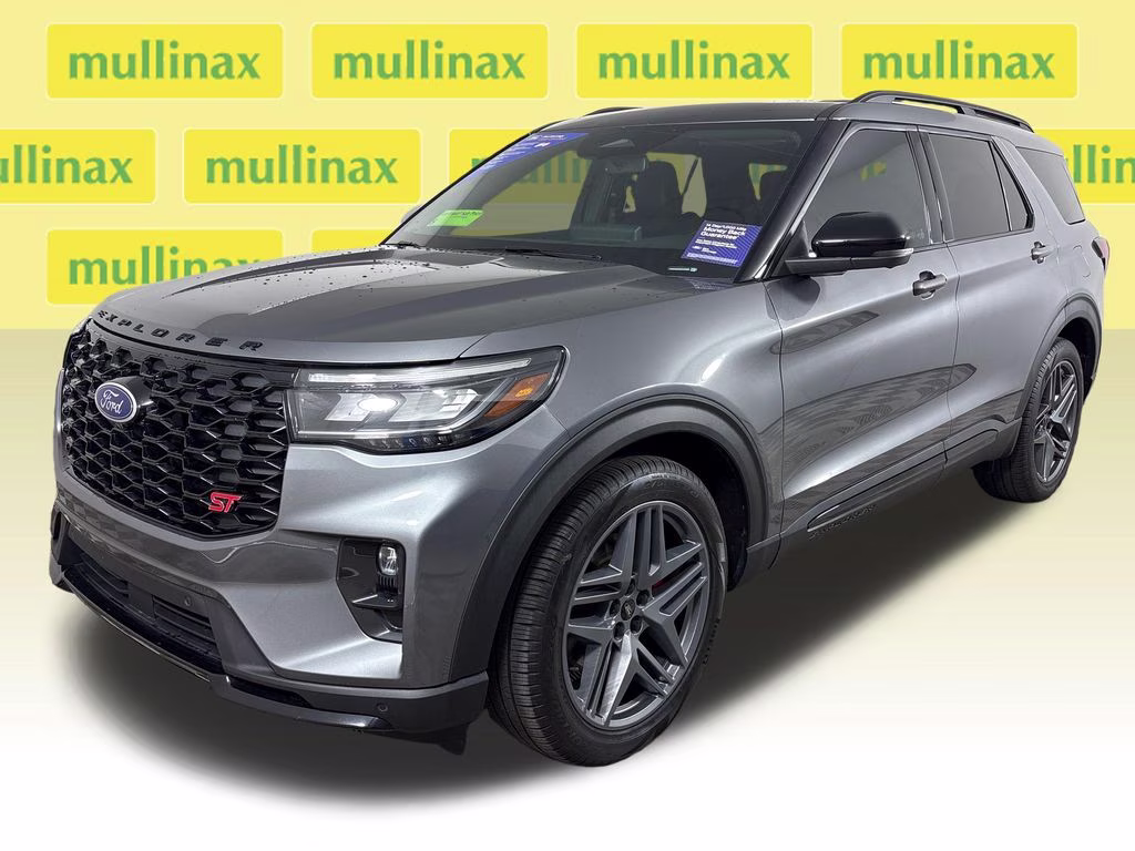 2025 Gray Metallic Ford Explorer ST 4X4 SUV