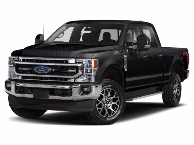 2020 Agate Black Metallic Ford Super Duty F-250 SRW Lariat 4X4 Truck