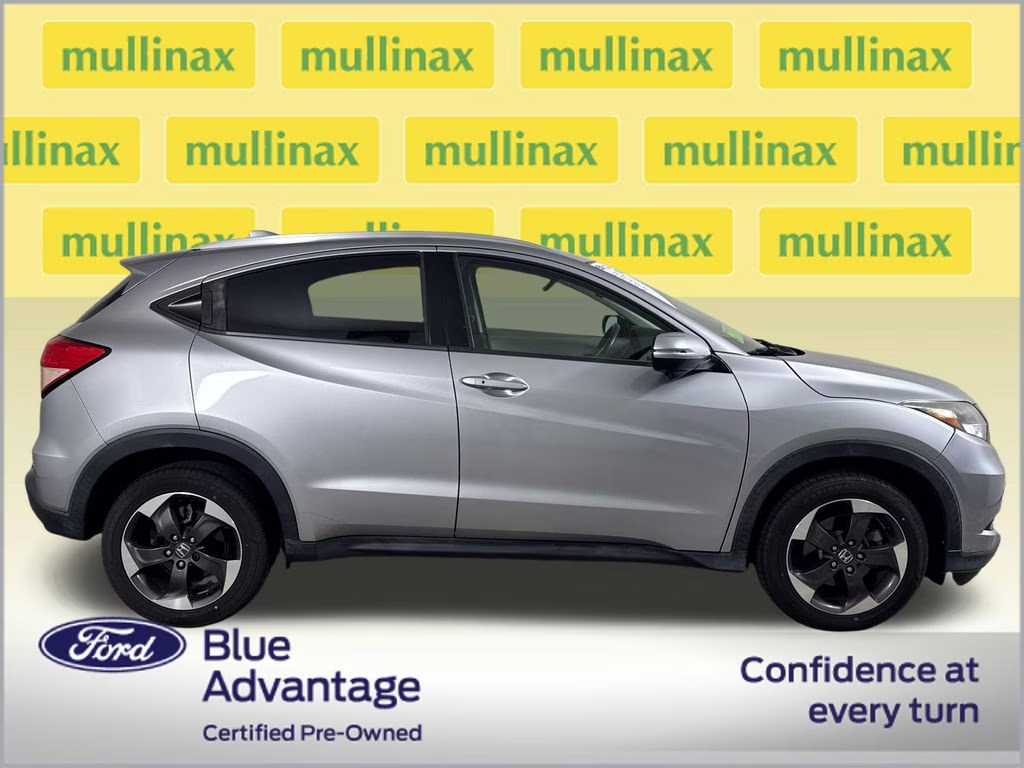 2018 Lunar Silver Metallic Honda HR-V EX-L AWD SUV
