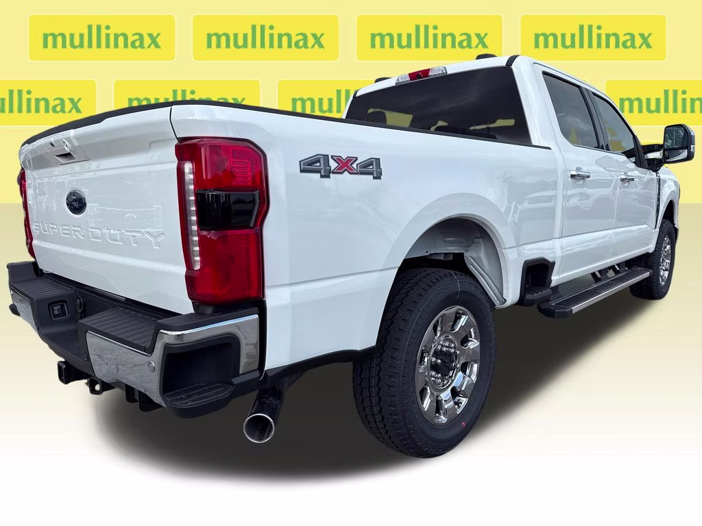 2026 Star White Metallic Tri-Coat Ford Super Duty F-250 SRW Lariat 4X4 Truck