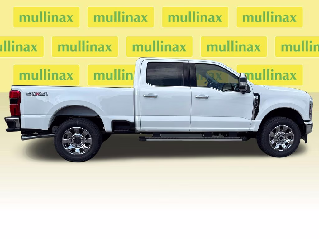 2026 Star White Metallic Tri-Coat Ford Super Duty F-250 SRW Lariat 4X4 Truck