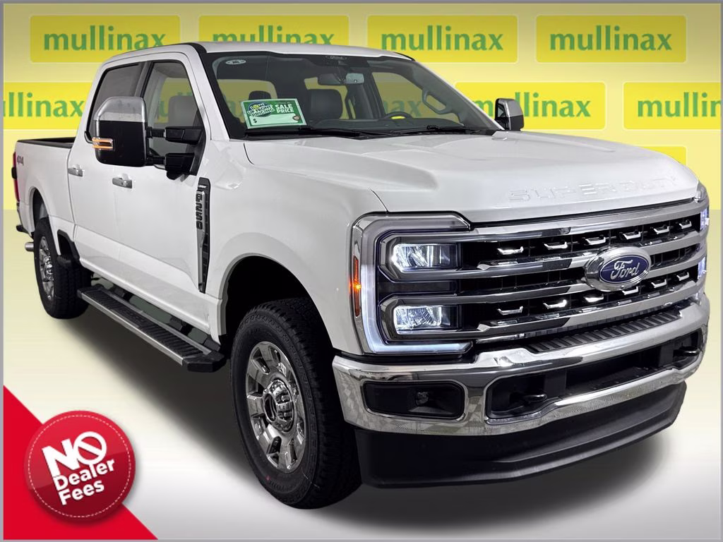 2026 Star White Metallic Tri-Coat Ford Super Duty F-250 SRW Lariat 4X4 Truck