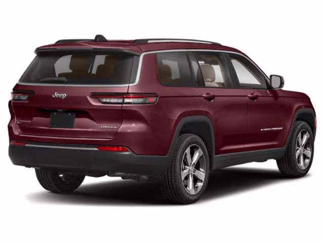 2021 Velvet Red Pearlcoat Jeep Grand Cherokee L Limited 4X4 SUV