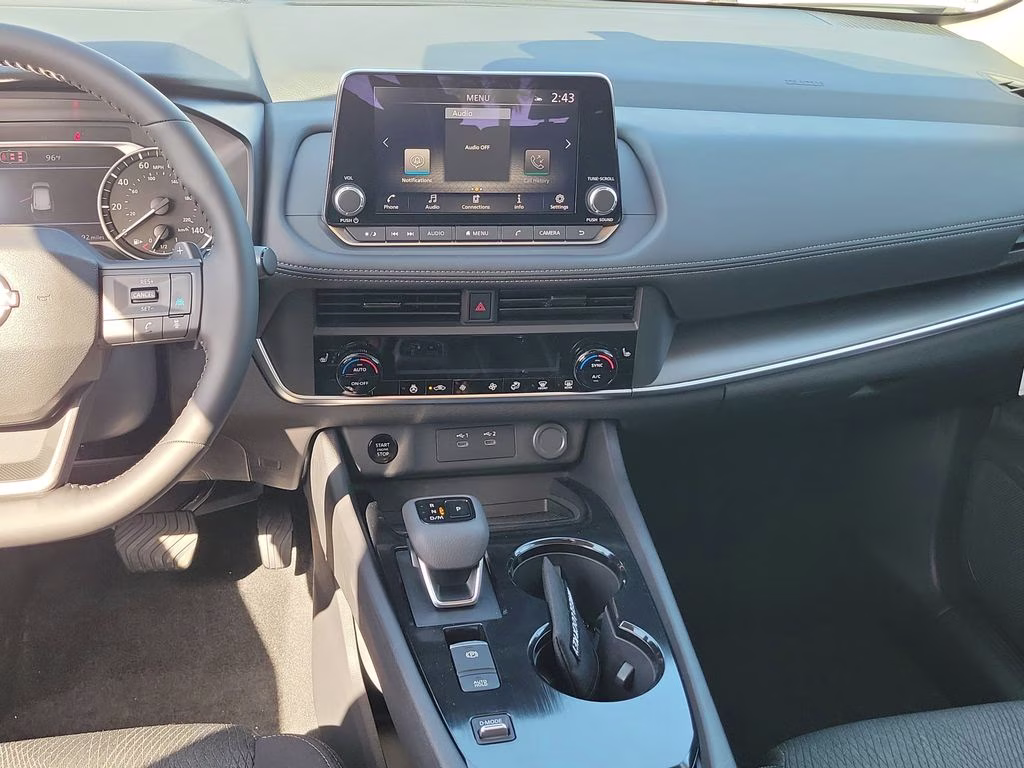 2026 Everest White Pearl Tricoat Nissan Rogue SV FWD SUV