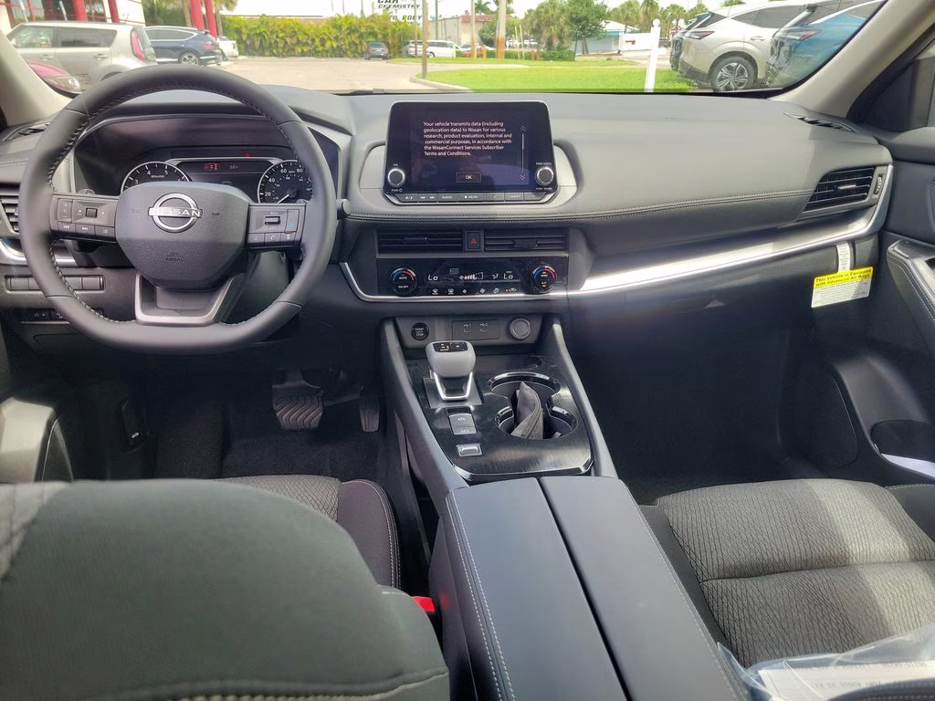 2026 Everest White Pearl Tricoat Nissan Rogue SV FWD SUV