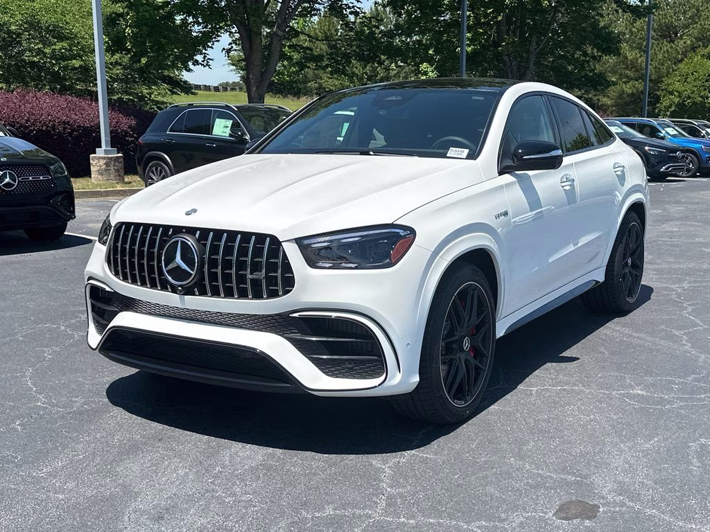 2026 Polarwhite Mercedes-Benz GLE GLE 63 S AMG AWD Coupe