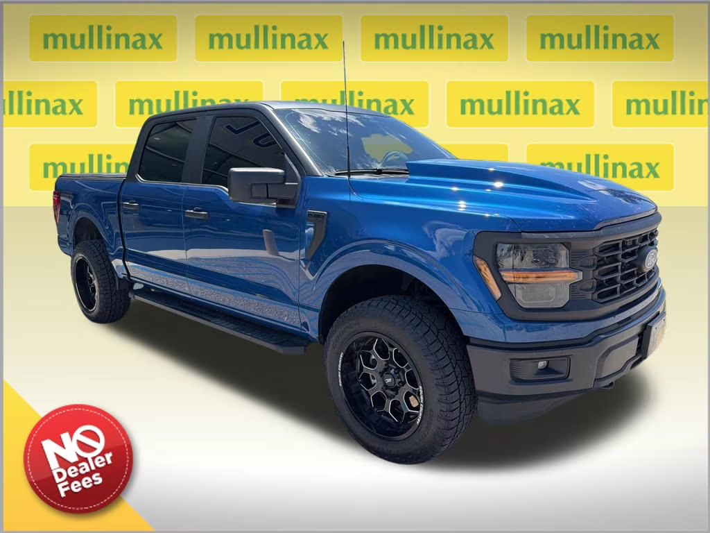2024 Atlas Blue Metallic Ford F-150 STX 4X4 Truck