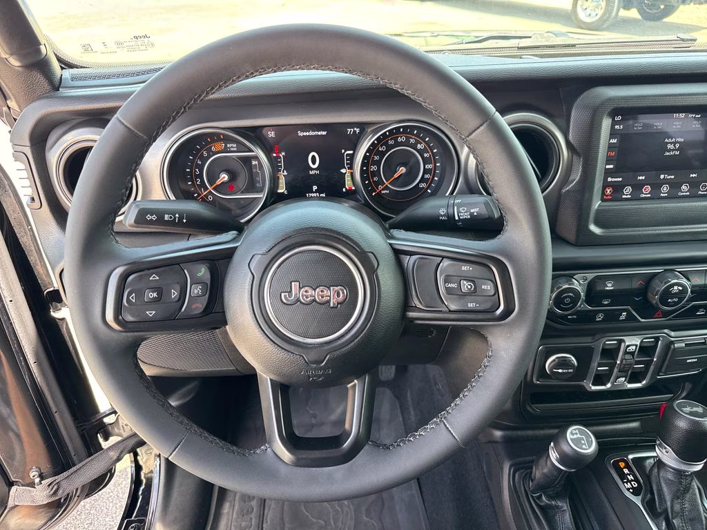 2023 Black Clearcoat Jeep Wrangler Sport S 4X4 SUV