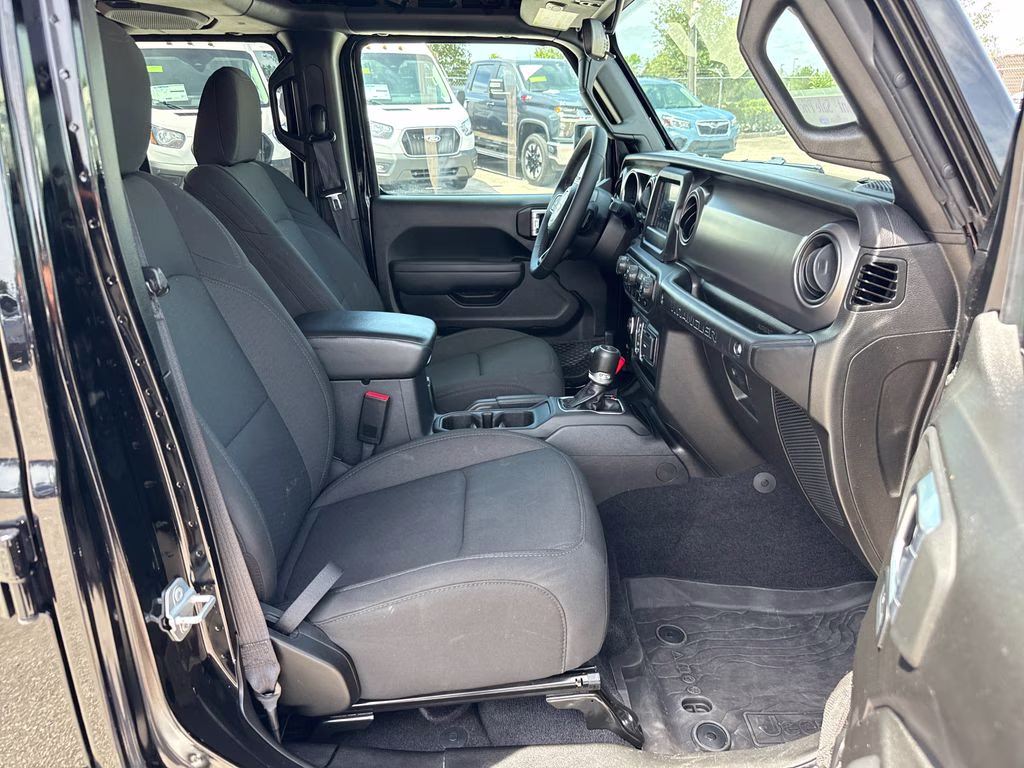 2023 Black Clearcoat Jeep Wrangler Sport S 4X4 SUV