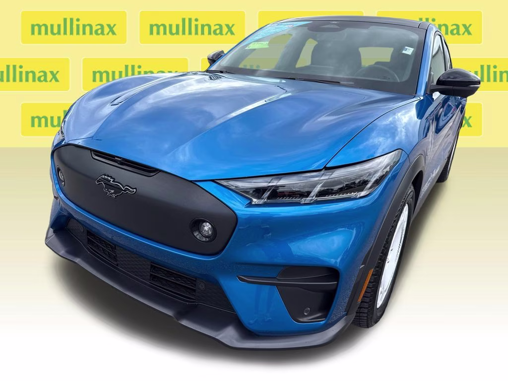 2025 Velocity Blue Metallic Ford Mustang Mach-E GT AWD SUV