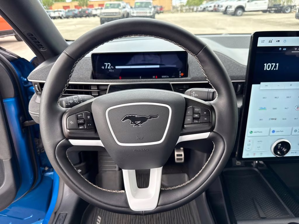 2025 Velocity Blue Metallic Ford Mustang Mach-E GT AWD SUV