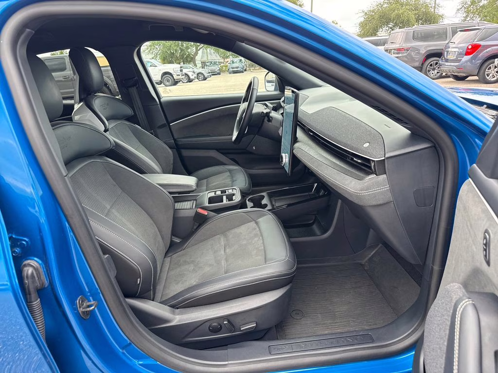 2025 Velocity Blue Metallic Ford Mustang Mach-E GT AWD SUV