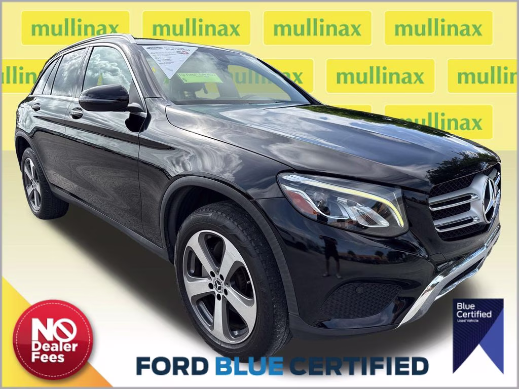 2018 Black Mercedes-Benz GLC GLC 300 RWD SUV