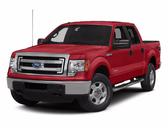 2013 Ruby Red Metallic Ford F-150 XLT RWD Truck