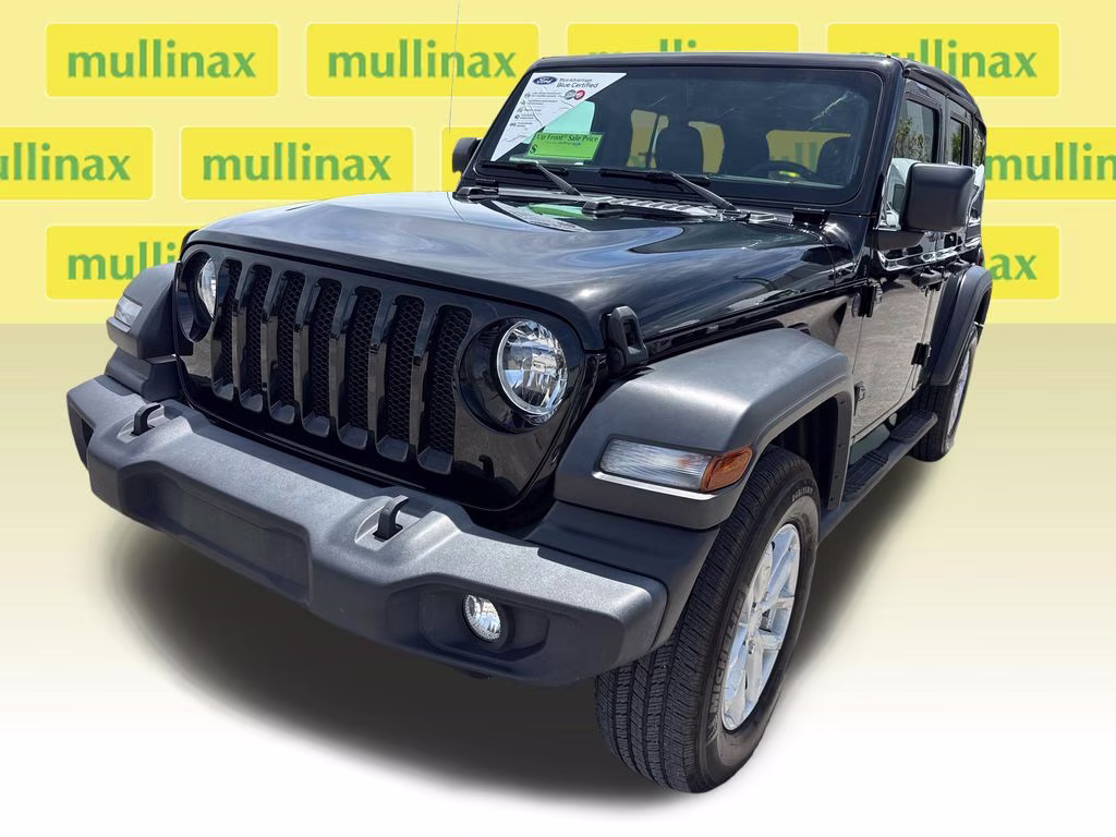 2023 Black Clearcoat Jeep Wrangler Sport S 4X4 SUV