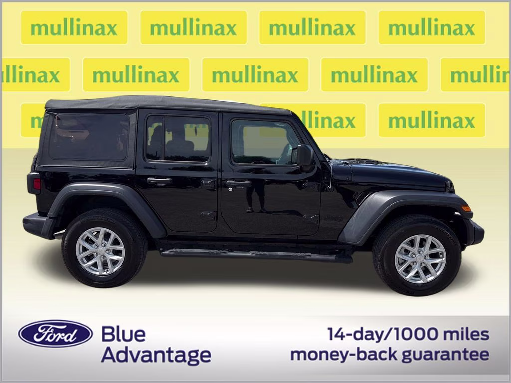 2023 Black Clearcoat Jeep Wrangler Sport S 4X4 SUV
