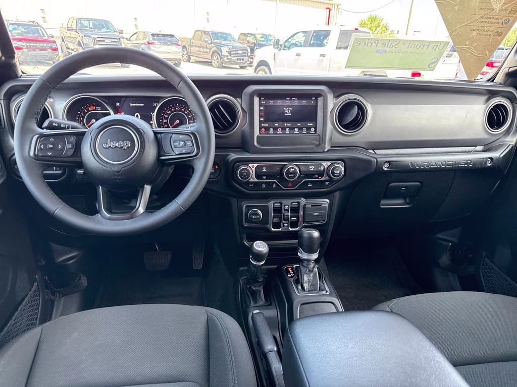 2023 Black Clearcoat Jeep Wrangler Sport S 4X4 SUV