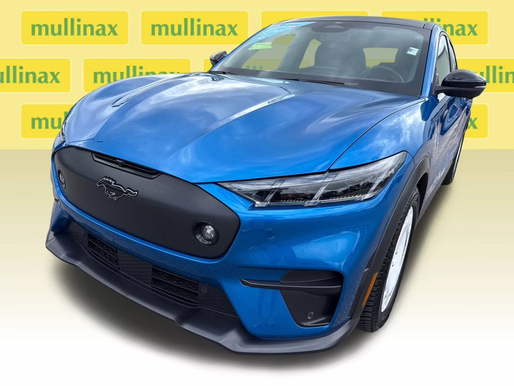 2025 Velocity Blue Metallic Ford Mustang Mach-E GT AWD SUV