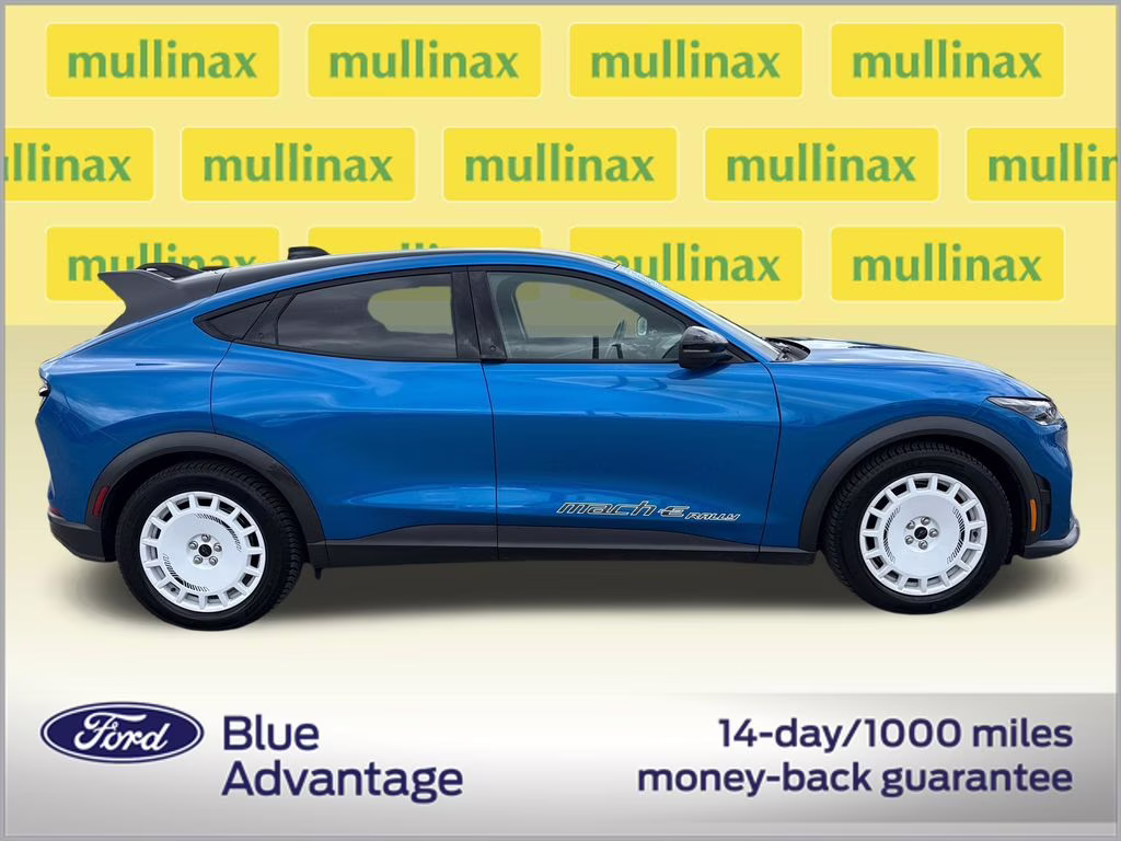 2025 Velocity Blue Metallic Ford Mustang Mach-E GT AWD SUV