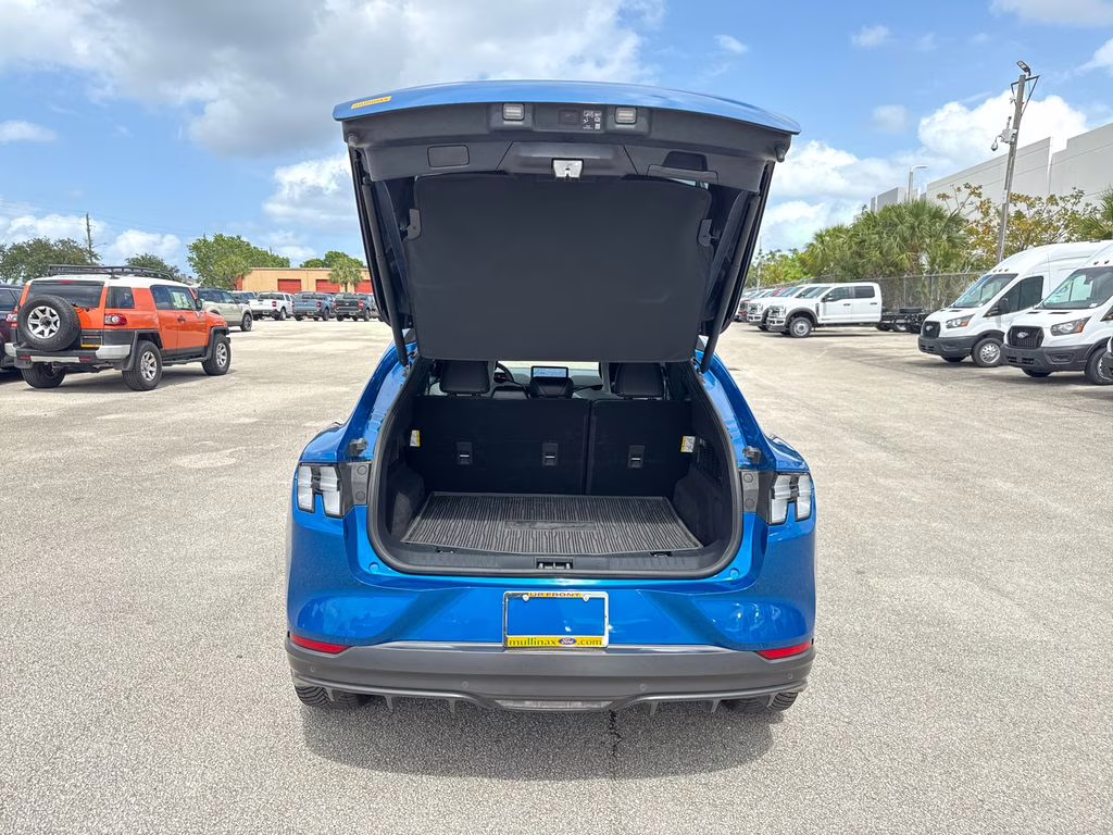 2025 Velocity Blue Metallic Ford Mustang Mach-E GT AWD SUV