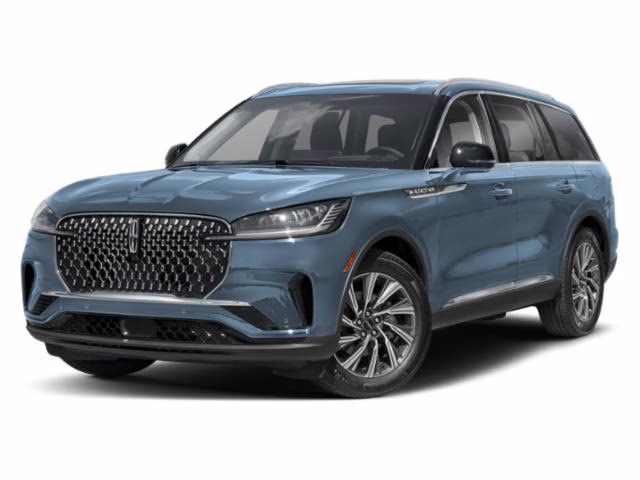 2025 Whisper Blue Metallic Clearcoat Lincoln Aviator Premiere RWD SUV