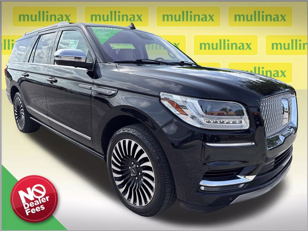2020 Infinite Black Lincoln Navigator L Black Label 4X4 SUV