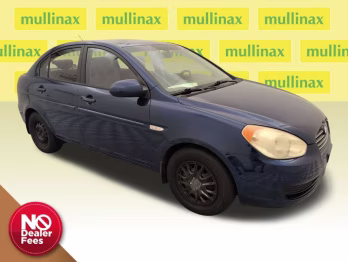 2007 Dark Sapphire Blue Hyundai Accent GLS FWD Sedan