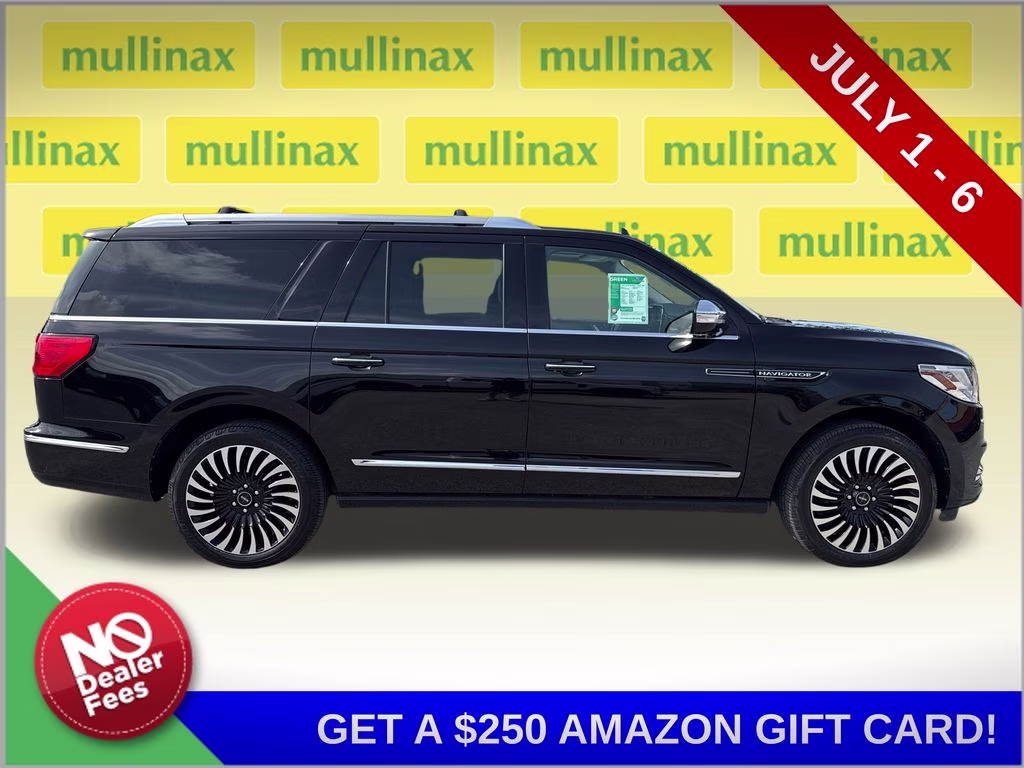 2020 Infinite Black Lincoln Navigator L Black Label 4X4 SUV