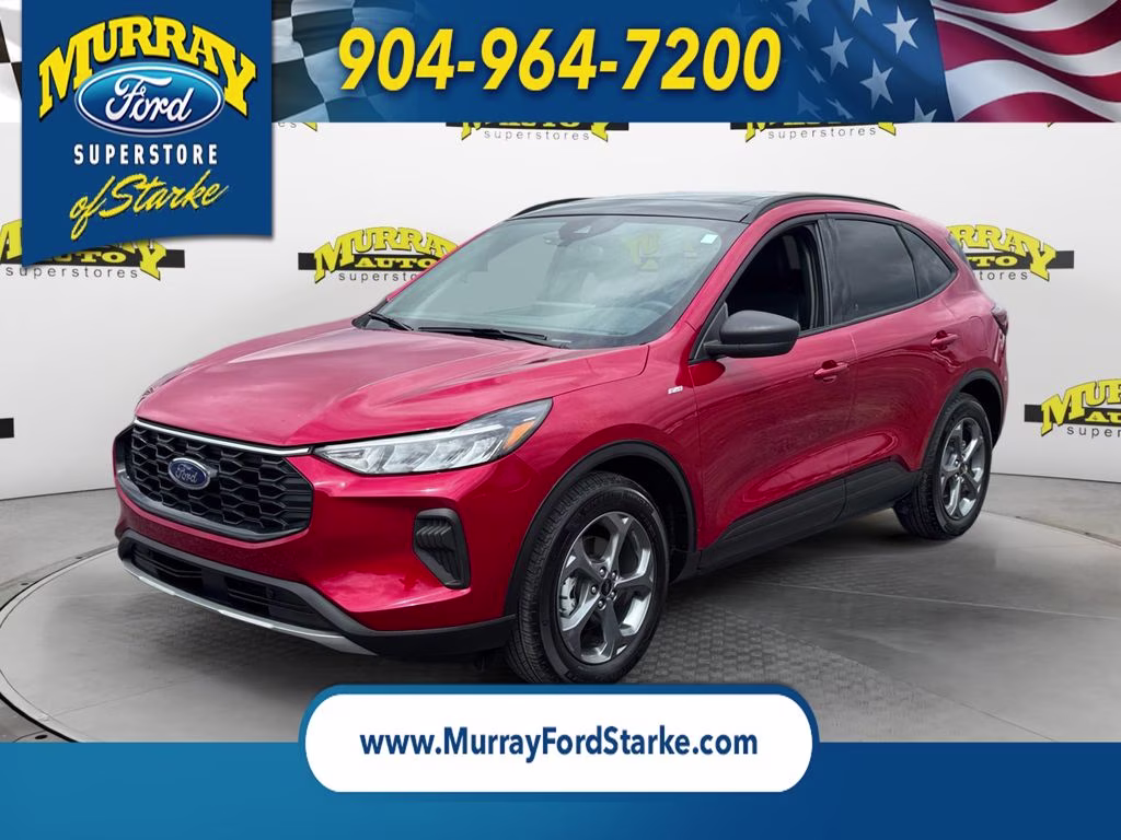 2025 Red Metallic Ford Escape ST-Line FWD SUV