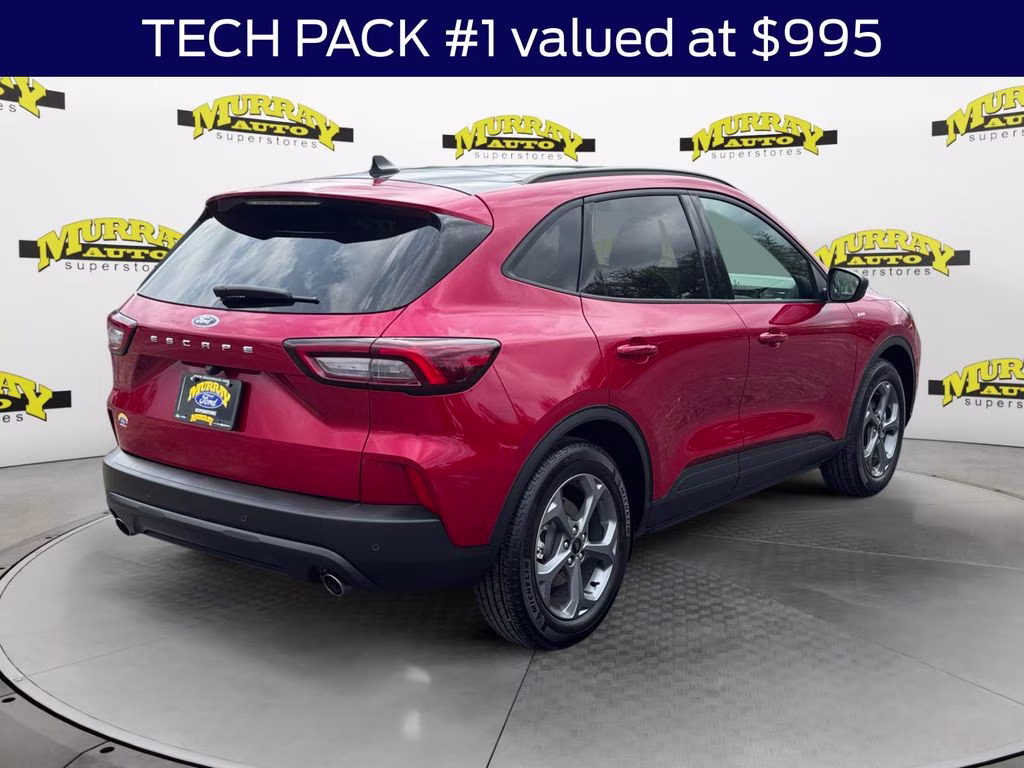 2025 Red Metallic Ford Escape ST-Line FWD SUV