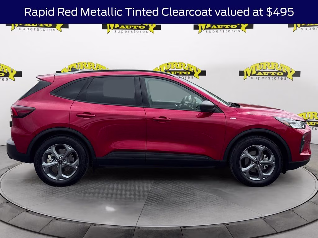 2025 Red Metallic Ford Escape ST-Line FWD SUV