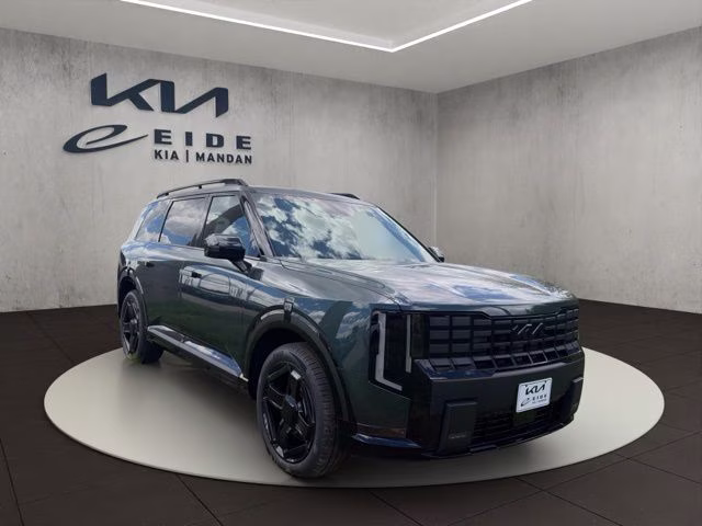 2027 Black Jade Green Kia Telluride X-Line EX AWD SUV