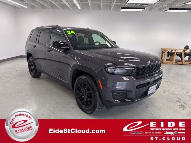 2024 Baltic Gray Metallic Clearcoat Jeep Grand Cherokee L Altitude X 4X4 SUV
